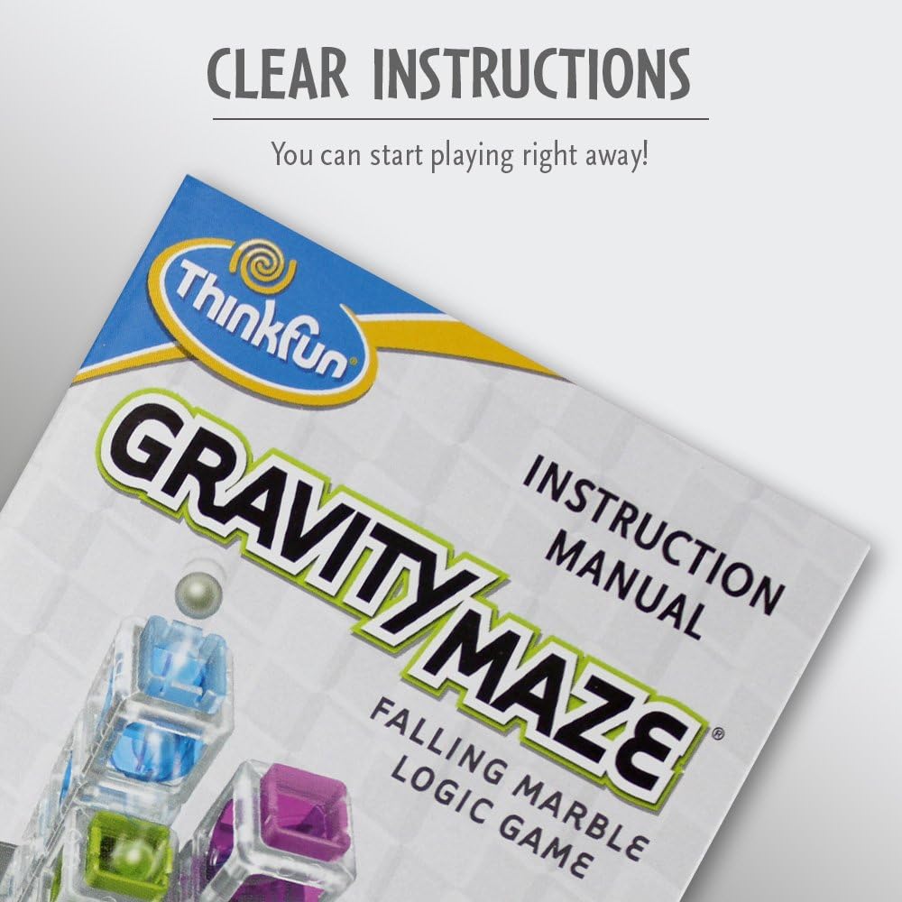 ThinkFun Gravity Maze Marble Run Brain Game and STEM Toy for Boys and Girls Age 8 and Up: Toy of the Year Award Winner - Image 5